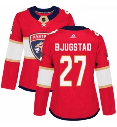 Womens Adidas Florida Panthers 27 Nick Bjugstad Premier Red Home NHL Jersey Womens Adidas Florida Panthers 27 Nick Bjugstad Premier Red Home NHL Jersey