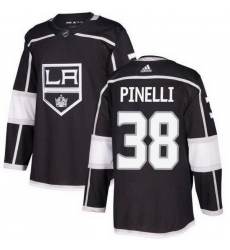 Men Los Angeles Kings 38 Francesco Pinelli Black Stitched Hockey Jersey Men Los Angeles Kings 38 Francesco Pinelli Black Stitched Hockey Jersey