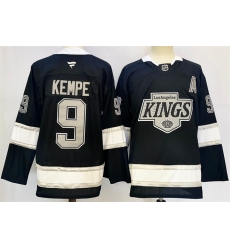 Men Los Angeles Kings 9 Adrian Kempe Black 2024 25 Home With A Patch Stitched Hockey Jersey Men Los Angeles Kings 9 Adrian Kempe Black 2024 25 Home With A Patch Stitched Hockey Jersey