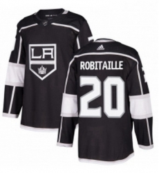 Mens Adidas Los Angeles Kings 20 Luc Robitaille Authentic Black Home NHL Jersey Mens Adidas Los Angeles Kings 20 Luc Robitaille Authentic Black Home NHL Jersey