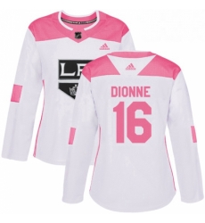 Womens Adidas Los Angeles Kings 16 Marcel Dionne Authentic WhitePink Fashion NHL Jersey Womens Adidas Los Angeles Kings 16 Marcel Dionne Authentic WhitePink Fashion NHL Jersey