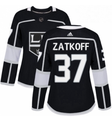 Womens Adidas Los Angeles Kings 37 Jeff Zatkoff Authentic Black Home NHL Jersey Womens Adidas Los Angeles Kings 37 Jeff Zatkoff Authentic Black Home NHL Jersey