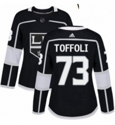 Womens Adidas Los Angeles Kings 73 Tyler Toffoli Authentic Black Home NHL Jersey Womens Adidas Los Angeles Kings 73 Tyler Toffoli Authentic Black Home NHL Jersey
