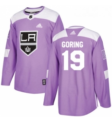 Youth Adidas Los Angeles Kings 19 Butch Goring Authentic Purple Fights Cancer Practice NHL Jersey Youth Adidas Los Angeles Kings 19 Butch Goring Authentic Purple Fights Cancer Practice NHL Jersey