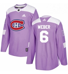 Mens Adidas Montreal Canadiens 6 Shea Weber Authentic Purple Fights Cancer Practice NHL Jersey Mens Adidas Montreal Canadiens 6 Shea Weber Authentic Purple Fights Cancer Practice NHL Jersey