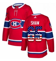 Mens Adidas Montreal Canadiens 65 Andrew Shaw Authentic Red USA Flag Fashion NHL Jersey Mens Adidas Montreal Canadiens 65 Andrew Shaw Authentic Red USA Flag Fashion NHL Jersey