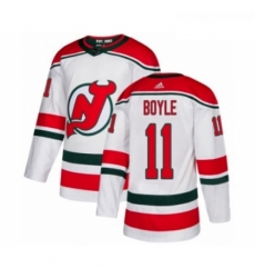 Youth Adidas New Jersey Devils 11 Brian Boyle Authentic White Alternate NHL Jersey Youth Adidas New Jersey Devils 11 Brian Boyle Authentic White Alternate NHL Jersey