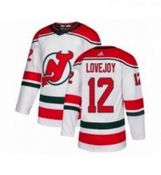 Youth Adidas New Jersey Devils 12 Ben Lovejoy Authentic White Alternate NHL Jersey Youth Adidas New Jersey Devils 12 Ben Lovejoy Authentic White Alternate NHL Jersey