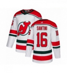 Youth Adidas New Jersey Devils 16 Steve Santini Authentic White Alternate NHL Jersey Youth Adidas New Jersey Devils 16 Steve Santini Authentic White Alternate NHL Jersey