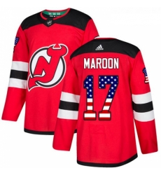 Youth Adidas New Jersey Devils 17 Patrick Maroon Authentic Red USA Flag Fashion NHL Jersey Youth Adidas New Jersey Devils 17 Patrick Maroon Authentic Red USA Flag Fashion NHL Jersey