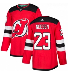 Youth Adidas New Jersey Devils 23 Stefan Noesen Authentic Red Home NHL Jersey Youth Adidas New Jersey Devils 23 Stefan Noesen Authentic Red Home NHL Jersey