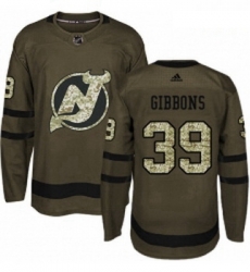 Youth Adidas New Jersey Devils 39 Brian Gibbons Authentic Green Salute to Service NHL Jersey Youth Adidas New Jersey Devils 39 Brian Gibbons Authentic Green Salute to Service NHL Jersey