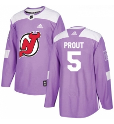 Youth Adidas New Jersey Devils 5 Dalton Prout Authentic Purple Fights Cancer Practice NHL Jersey Youth Adidas New Jersey Devils 5 Dalton Prout Authentic Purple Fights Cancer Practice NHL Jersey