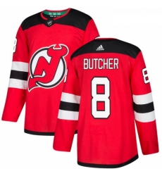 Youth Adidas New Jersey Devils 8 Will Butcher Authentic Red Home NHL Jersey Youth Adidas New Jersey Devils 8 Will Butcher Authentic Red Home NHL Jersey