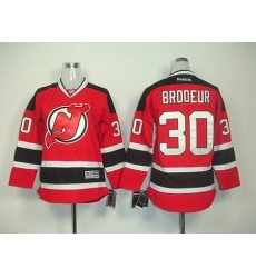 Youth kids New Jersey Devils Brodeur #30 red Hockey Jersey Youth kids New Jersey Devils Brodeur #30 red Hockey Jersey