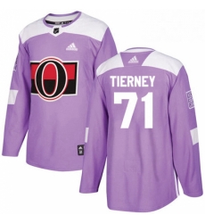 Youth Adidas Ottawa Senators 71 Chris Tierney Authentic Purple Fights Cancer Practice NHL Jersey Youth Adidas Ottawa Senators 71 Chris Tierney Authentic Purple Fights Cancer Practice NHL Jersey