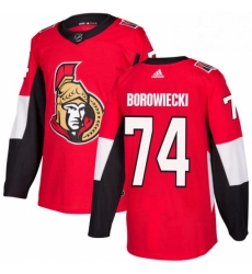 Youth Adidas Ottawa Senators 74 Mark Borowiecki Authentic Red Home NHL Jersey Youth Adidas Ottawa Senators 74 Mark Borowiecki Authentic Red Home NHL Jersey