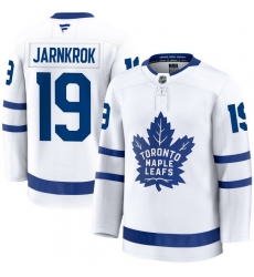 Men Toronto Maple Leafs Calle Jarnkrok 19 Fanatics Away White Premium Stitched Hockey Jersey