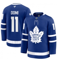 Men Toronto Maple Leafs Max Domi 11 Fanatics Home Blue Premium Stitched Hockey Jersey Men Toronto Maple Leafs Max Domi 11 Fanatics Home Blue Premium Stitched Hockey Jersey
