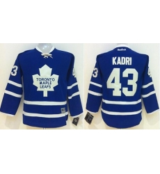 Maple Leafs #43 Nazem Kadri Blue Home Stitched Youth NHL Jersey Maple Leafs #43 Nazem Kadri Blue Home Stitched Youth NHL Jersey