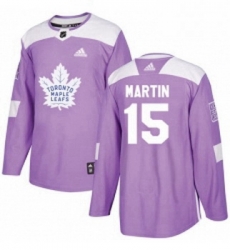 Youth Adidas Toronto Maple Leafs 15 Matt Martin Authentic Purple Fights Cancer Practice NHL Jersey Youth Adidas Toronto Maple Leafs 15 Matt Martin Authentic Purple Fights Cancer Practice NHL Jersey