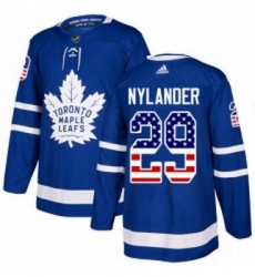 Youth Adidas Toronto Maple Leafs 29 William Nylander Authentic Royal Blue USA Flag Fashion NHL Jersey Youth Adidas Toronto Maple Leafs 29 William Nylander Authentic Royal Blue USA Flag Fashion NHL Jersey