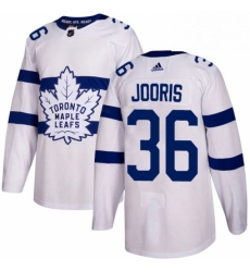Youth Adidas Toronto Maple Leafs 36 Josh Jooris Authentic White 2018 Stadium Series NHL Jersey Youth Adidas Toronto Maple Leafs 36 Josh Jooris Authentic White 2018 Stadium Series NHL Jersey