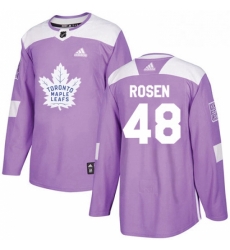 Youth Adidas Toronto Maple Leafs 48 Calle Rosen Authentic Purple Fights Cancer Practice NHL Jersey Youth Adidas Toronto Maple Leafs 48 Calle Rosen Authentic Purple Fights Cancer Practice NHL Jersey