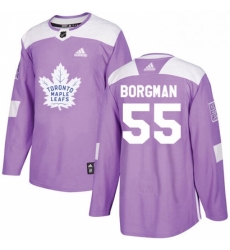 Youth Adidas Toronto Maple Leafs 55 Andreas Borgman Authentic Purple Fights Cancer Practice NHL Jersey Youth Adidas Toronto Maple Leafs 55 Andreas Borgman Authentic Purple Fights Cancer Practice NHL Jersey