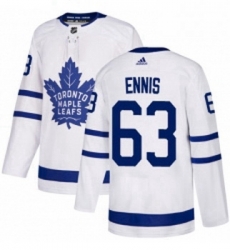 Youth Adidas Toronto Maple Leafs 63 Tyler Ennis Authentic White Away NHL Jersey Youth Adidas Toronto Maple Leafs 63 Tyler Ennis Authentic White Away NHL Jersey