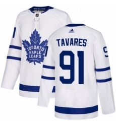 Youth Adidas Toronto Maple Leafs 91 John Tavares Authentic White Away NHL Jersey Youth Adidas Toronto Maple Leafs 91 John Tavares Authentic White Away NHL Jersey
