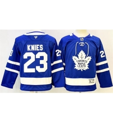 Youth Toronto Maple Leafs Matthew Knies Fanatics Home Blue Premium Player Jersey Youth Toronto Maple Leafs Matthew Knies Fanatics Home Blue Premium Player Jersey