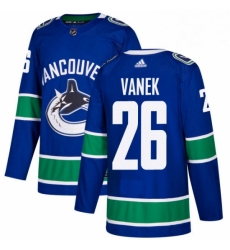 Youth Adidas Vancouver Canucks 26 Thomas Vanek Authentic Blue Home NHL Jersey Youth Adidas Vancouver Canucks 26 Thomas Vanek Authentic Blue Home NHL Jersey