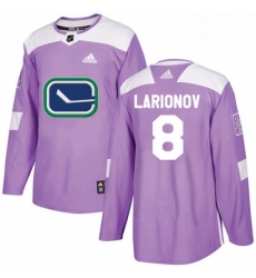Youth Adidas Vancouver Canucks 8 Igor Larionov Authentic Purple Fights Cancer Practice NHL Jersey Youth Adidas Vancouver Canucks 8 Igor Larionov Authentic Purple Fights Cancer Practice NHL Jersey
