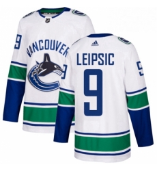 Youth Adidas Vancouver Canucks 9 Brendan Leipsic Authentic White Away NHL Jerse Youth Adidas Vancouver Canucks 9 Brendan Leipsic Authentic White Away NHL Jerse