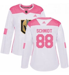 Womens Adidas Vegas Golden Knights 88 Nate Schmidt Authentic WhitePink Fashion NHL Jersey Womens Adidas Vegas Golden Knights 88 Nate Schmidt Authentic WhitePink Fashion NHL Jersey