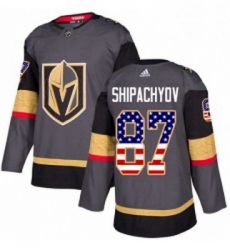 Youth Adidas Vegas Golden Knights 87 Vadim Shipachyov Authentic Gray USA Flag Fashion NHL Jersey Youth Adidas Vegas Golden Knights 87 Vadim Shipachyov Authentic Gray USA Flag Fashion NHL Jersey