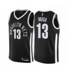 Womens Brooklyn Nets 13 Dzanan Musa Swingman Black Basketball Jersey City Edition Womens Brooklyn Nets 13 Dzanan Musa Swingman Black Basketball Jersey City Edition
