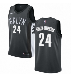 Womens Nike Brooklyn Nets 24 Rondae Hollis Jefferson Authentic Gray NBA Jersey Statement Edition Womens Nike Brooklyn Nets 24 Rondae Hollis Jefferson Authentic Gray NBA Jersey Statement Edition
