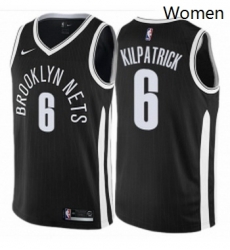 Womens Nike Brooklyn Nets 6 Sean Kilpatrick Swingman Black NBA Jersey City Edition Womens Nike Brooklyn Nets 6 Sean Kilpatrick Swingman Black NBA Jersey City Edition