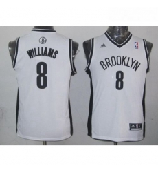 Nets 8 Deron Williams White Stitched Youth NBA Jersey Nets 8 Deron Williams White Stitched Youth NBA Jersey