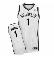 Youth Adidas Brooklyn Nets 1 DAngelo Russell Authentic White Home NBA Jersey Youth Adidas Brooklyn Nets 1 DAngelo Russell Authentic White Home NBA Jersey