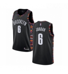 Youth Brooklyn Nets 6 DeAndre Jordan Swingman Black Basketball Jersey 2018 19 City Edition Youth Brooklyn Nets 6 DeAndre Jordan Swingman Black Basketball Jersey 2018 19 City Edition