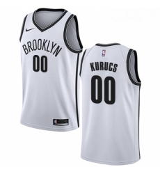 Youth Nike Brooklyn Nets 00 Rodions Kurucs Swingman White NBA Jersey Association Edition Youth Nike Brooklyn Nets 00 Rodions Kurucs Swingman White NBA Jersey Association Edition