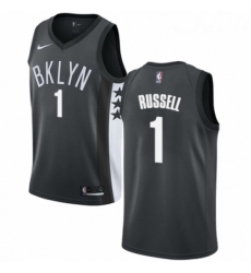 Youth Nike Brooklyn Nets 1 DAngelo Russell Swingman Gray NBA Jersey Statement Edition Youth Nike Brooklyn Nets 1 DAngelo Russell Swingman Gray NBA Jersey Statement Edition