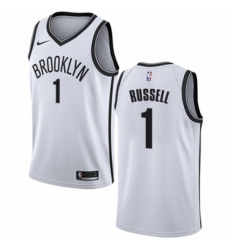 Youth Nike Brooklyn Nets 1 DAngelo Russell Swingman White NBA Jersey Association Edition Youth Nike Brooklyn Nets 1 DAngelo Russell Swingman White NBA Jersey Association Edition