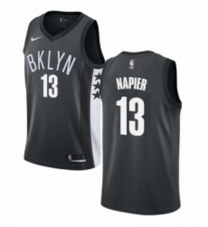 Youth Nike Brooklyn Nets 13 Shabazz Napier Swingman Gray NBA Jersey Statement Edition Youth Nike Brooklyn Nets 13 Shabazz Napier Swingman Gray NBA Jersey Statement Edition