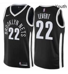 Youth Nike Brooklyn Nets 22 Caris LeVert Swingman Black NBA Jersey City Edition Youth Nike Brooklyn Nets 22 Caris LeVert Swingman Black NBA Jersey City Edition