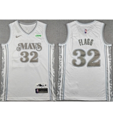 Men Dallas Mavericks 32 Cooper Flagg White 2025 City Edition Stitched Basketball Jersey Men Dallas Mavericks 32 Cooper Flagg White 2025 City Edition Stitched Basketball Jersey