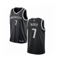 Youth Detroit Pistons 7 Thon Maker Swingman Black Basketball Jersey City Edition Youth Detroit Pistons 7 Thon Maker Swingman Black Basketball Jersey City Edition